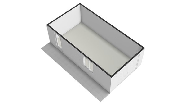 Floorplan - Rozenstraat 2, 8315 AB Luttelgeest